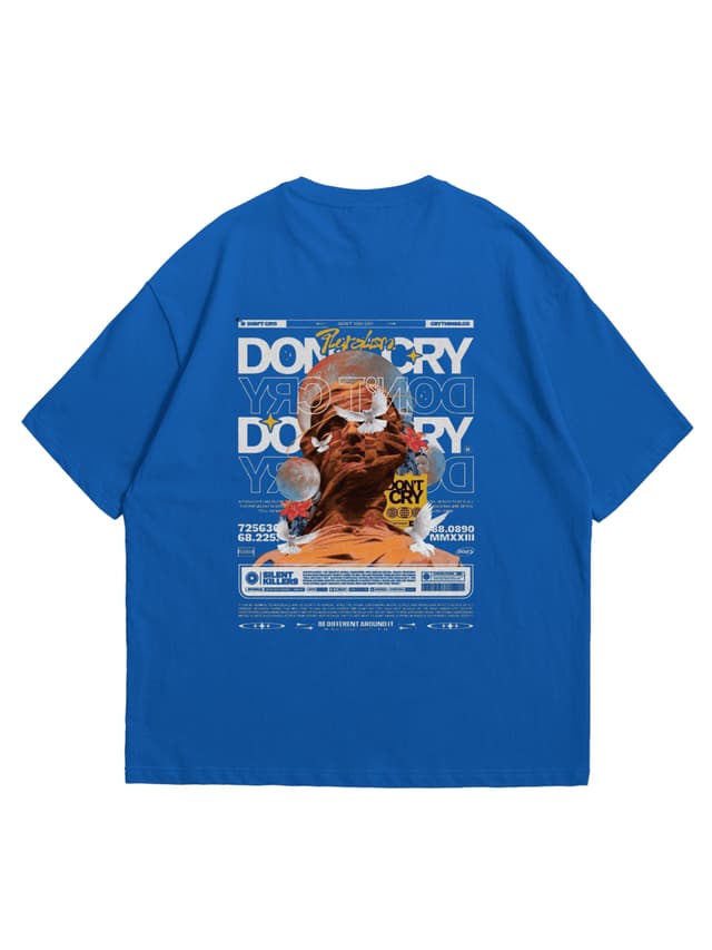 Bule oversized tshirt